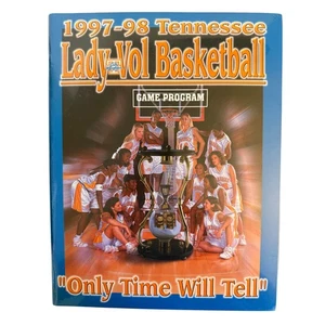 1997-98 Tennessee Lady Volunteers Basketball Game Prog & NCAA Tournament Bracket - Bild 1 von 2
