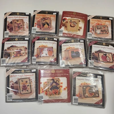 De colección Mill Hill Otoño Simple Tesoros Tesoros Atesorados y Cuentas Kit Lote de 11 Foto 1 de 4