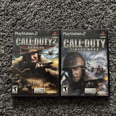 Lote Sony Playstation 2 Call of Duty (2 Juegos) Ver Descripción Foto 1 de 4