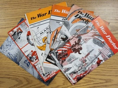 The War Doctor 6 issues 1943 original the Human Interest Side of Medicine Foto 1 de 3