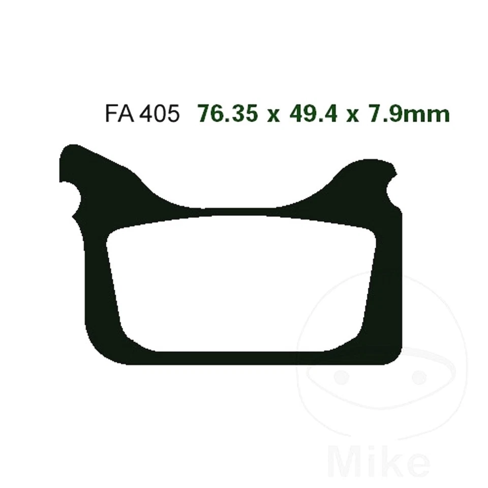 EBC Brake Pads Sintered MXS405 Fits Aprilia SXV 450 2006-2013 — 第 1/1 张图片