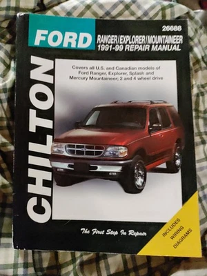 Ford Explorer Ranger Splash Mountaineer 1991 1996 1997 1998 1999 manual de reparación Foto 1 de 3