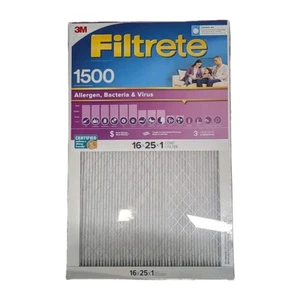 3M Filtrete 16x25x1 Ultra Allergen Reduction Air Filter Lot of 4 Filters - Picture 1 of 3