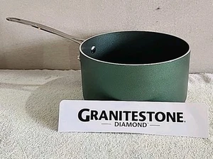 Granitestone Green 2.5 qt. Nonstick Saucepan - Picture 1 of 6
