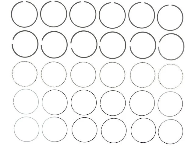 Juego de anillos de pistón 66BQJG13 para Cherokee Grand TJ Wrangler 1996 1997 1998 1999 2000 Foto 1 de 1