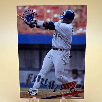 1995 Topps Stadium Club Extreme Corps Tony Gwynn HOF San Diego Padres #508 - Image 1 of 2