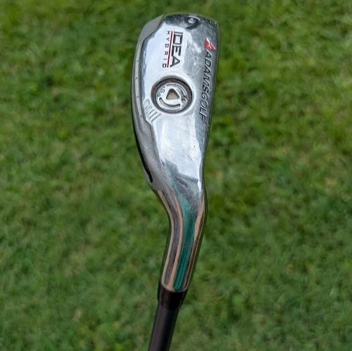 Ferro híbrido Adams Idea 6 – Adams Tech OS – Eixo de grafite Aldila Idea A3 - Imagem 1 de 4