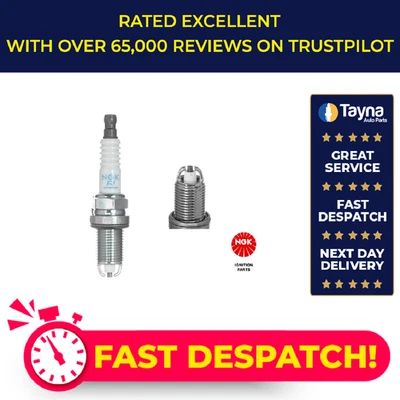 Spark Plugs Set 4x fits BMW 316 E30, E36 1.6 1.9 87 to 00 NGK 1704399 Quality - Image 1 of 4