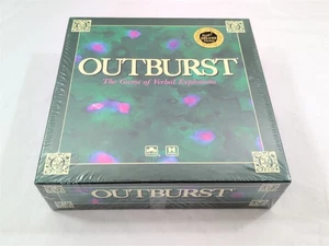 Outburst Game of Verbal Explosions NEW Sealed Golden Hersch Vintage 1988 1986 - Picture 1 of 2