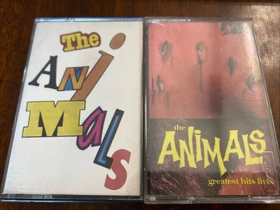 The Animals -  Greatest Hits Live - Lot Of 2 Cassette Tapes - Self Titled — 第 1/3 张图片