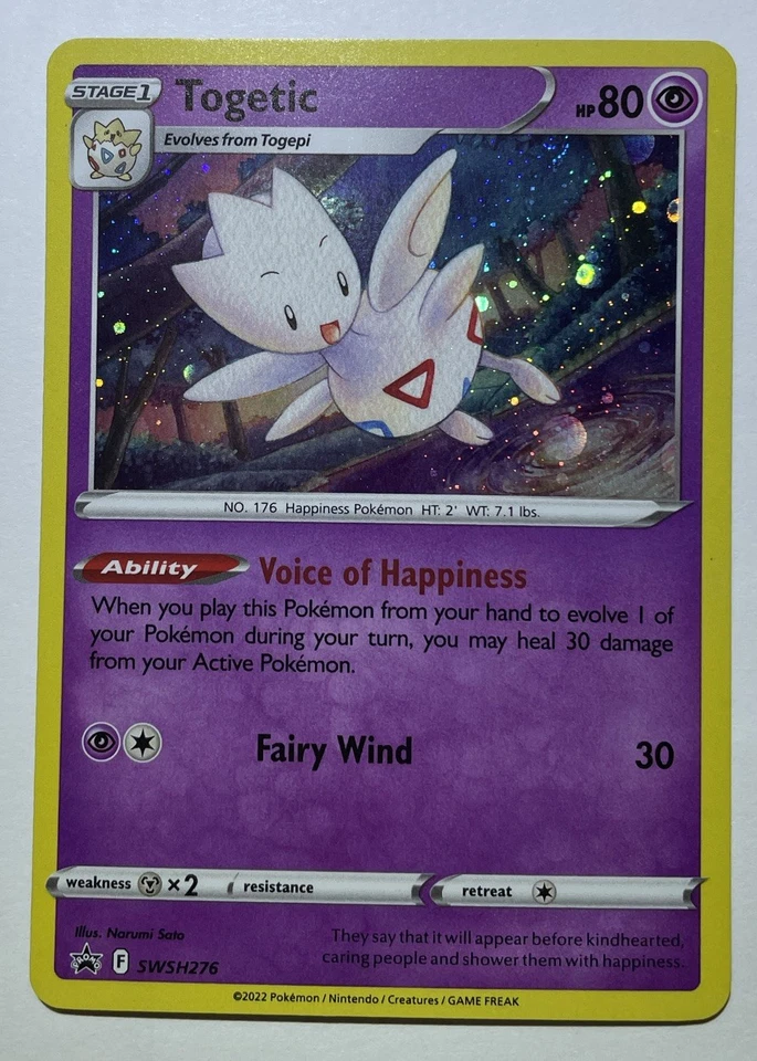 Togetic SWSH276 SWSH: Sword & Shield Promo Cards Holo - Image 1 of 1