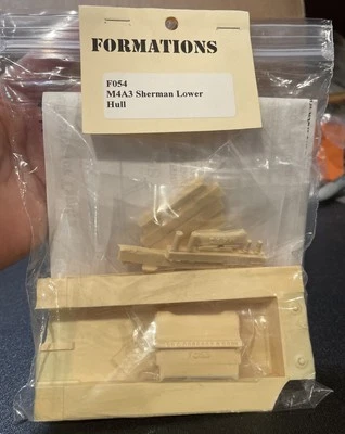 Комплект для переделки нижнего корпуса Formations Models F054 M4A3 Sherman 1:35 - Изображение 1 из 2