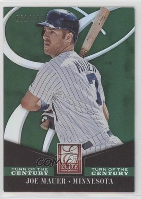 2014 Panini Donruss Elite Turn of the Century /199 Joe Mauer #69 HOF - Image 1 of 2