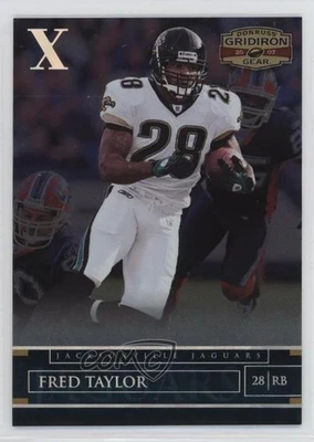 2007 Donruss Gridiron Gear Silver X's /250 Fred Taylor #84 - Image 1 of 2