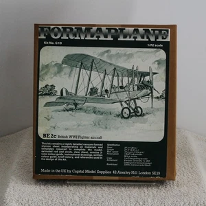 BE 2c British Fighter 1:72 FormAPlane Model Kit#C19 Complete Vintage - Picture 1 of 3
