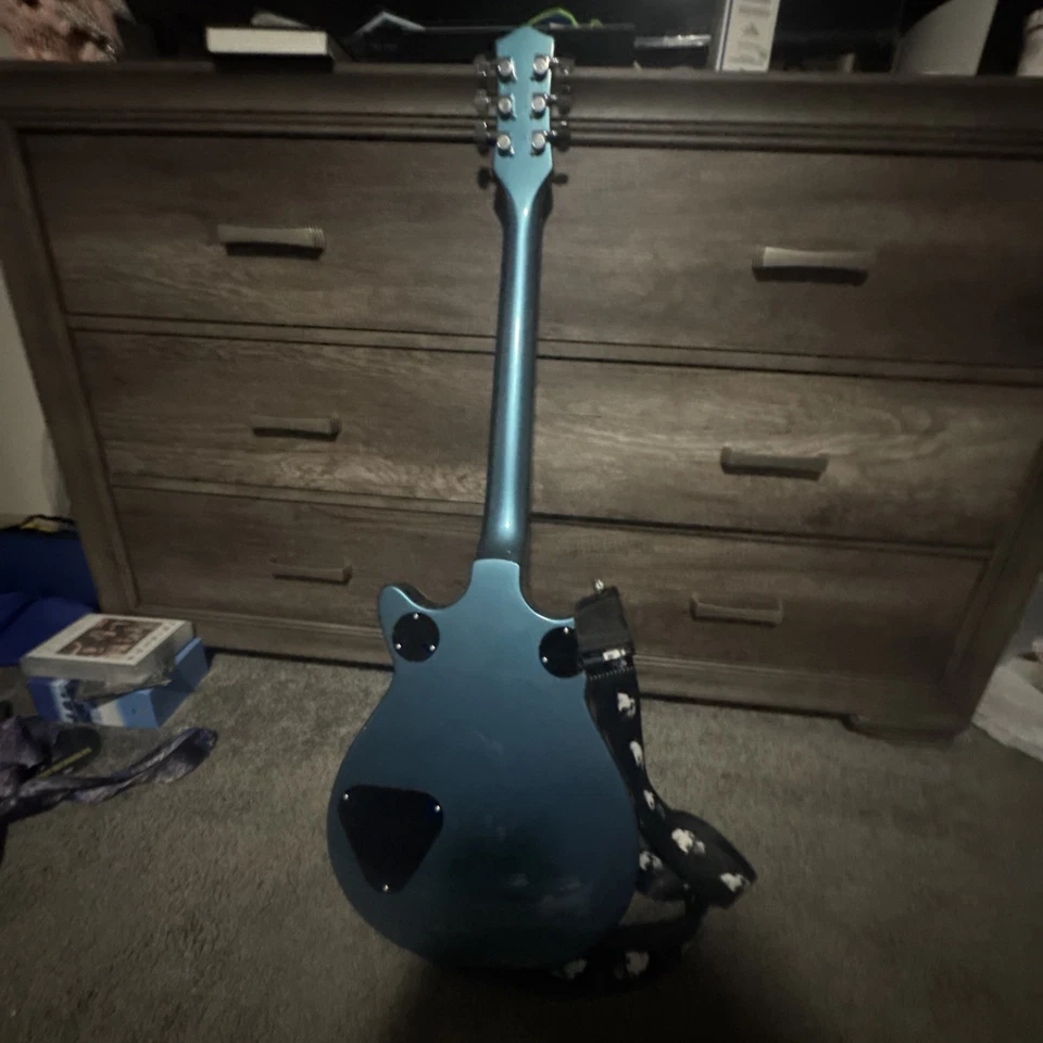 Gretsch G5222 Electromatic Double Jet BT con V-Stoptail - Ocean Turquesa. Foto 1 de 4