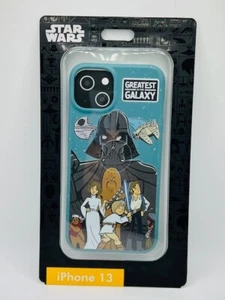 iPhone 13 Hard Case Disney Star Wars Greatest in The Galaxy - Darth Vader & Luke - Picture 1 of 3