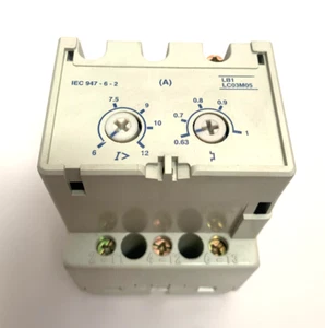 Relé de sobrecarga Telemecanique LB1 LC03M05 nuevo - Imagen 1 de 3