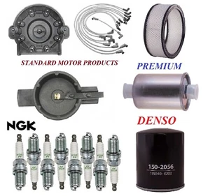 Tune Up Kit Filters Cap Spark Plugs Wire For CHEVROLET G20 V8 5.7L 1987-1991 - Picture 1 of 1