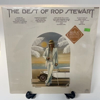 THE BEST OF ROD STEWART Mercury Records SRM-2-7507 2 LP 33 FACTORY SEALED M/M - Image 1 of 4