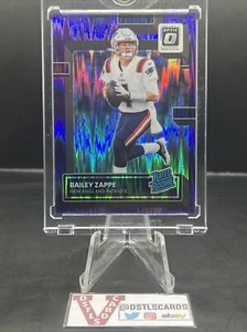 2022 Panini Donruss Optic - BAILEY ZAPPE RATED ROOKIE PURPLE SHOCK PRIZM #229 - Picture 1 of 3