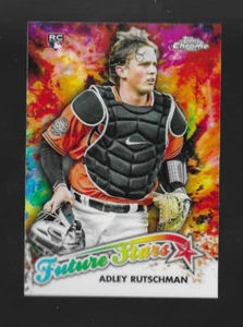 ADLEY RUTSCHMAN RC 2023 Topps Chrom FUTURE STARS ROOKIE EINSATZ FS-16 REFRAKTOR - Bild 1 von 2