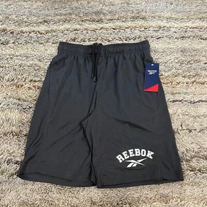 Reebok Warrior Training Essentials Utility Shorts Mens Small Slim 9” Black $45 - Picture 1 of 9