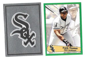 1996 Panini Stickers CHICAGO WHITE SOX Team Set