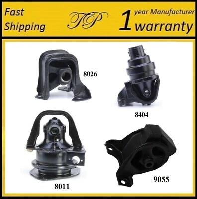 4 PCS MOTOR & TRANS MOUNT FOR 1996-1997 ISUZU OASIS 2.2L (w/o Solenoid) - Image 1 of 4