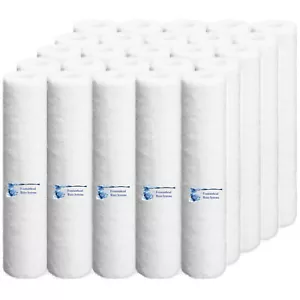20 filtros de agua de sedimentos de 2,5x10" 5 micras se adaptan a carcasas estándar óxido/suciedad - Imagen 1 de 1