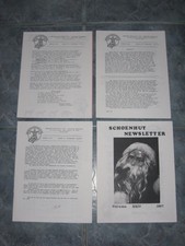 Schoenhut Newsletters Complete 1997 Set Winter Spring Summer and Fall Excellent