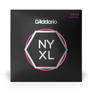 D'Addario NYXL0942 nickelumwundene superleichte Saiten für E-Gitarre 9-42 NYXL - Bild 1 von 4