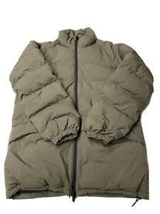 Mens JOURNAL STANDARD Green Feather Down Puffer Jacket Sz M - Picture 1 of 6