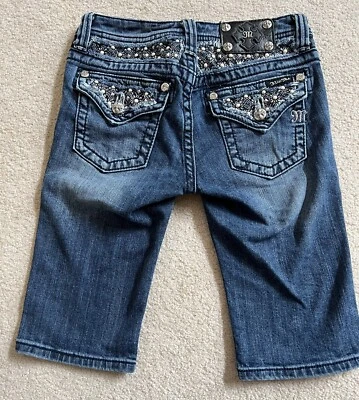 Pantalones Cortos Vaqueros Miss Me Niñas Talla 16 AUTÉNTICOS EXCELENTES Usados Foto 1 de 4