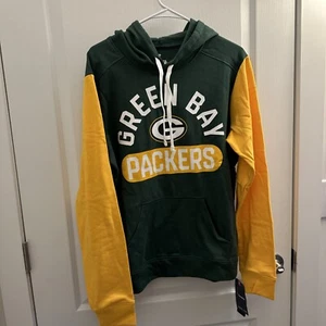 Green Bay Packers Fanatics Branded Extra Point Pullover Hoodie Green M NWT - Picture 1 of 4