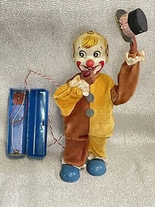 Magic Man Payaso Fumador a Batería Años 50 Japan Marasan Co. Funciona Muy bien - Imagen 1 de 20