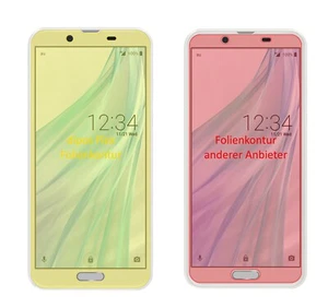 2x Screen Protector Sharp Aquos Sense2 Protective Film covers 100% dipos Flex - Picture 1 of 4