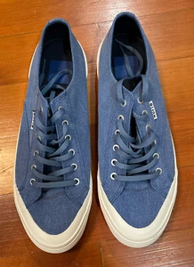 Huf Skateboard Shoes Blue Canvas - Picture 1 of 7