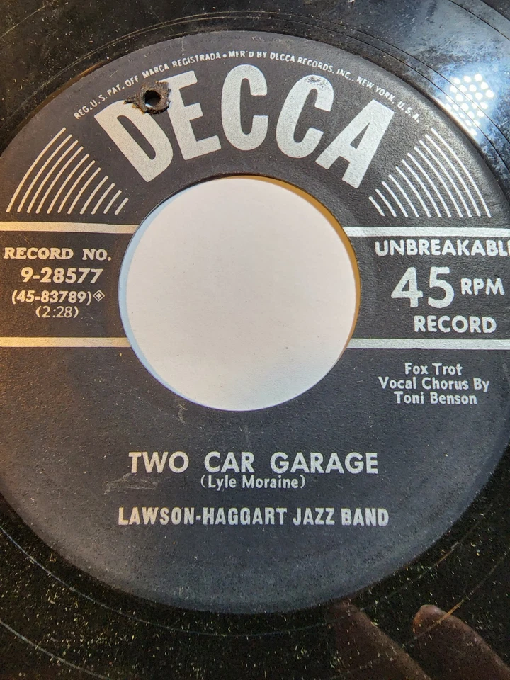 Lawson-Haggart Jazz - While we danced at the mardi gras/Two Car Garage VG F240 - Image 1 of 1