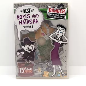 Boris and Natasha The Best of Vol. 1 DVD 2006 New Factory Sealed - Foto 1 di 6