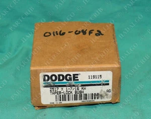 Dodge 119115 Taper-Lock Bushing 2517 X 1-7/16 KW 1.4375 NEW - Picture 1 of 4