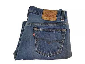 Jean de colección Levis 501 xx azul pierna recta ajuste para hombre 34x27 (alterado) hecho en EE. UU. - Imagen 1 de 12
