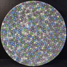 Vintage Carlo Moretti Millifiore Glass Plate or Bowl