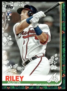 2019 Topps Holiday Austin Riley Rookie R17 Atlanta Braves #HW76B - Picture 1 of 2