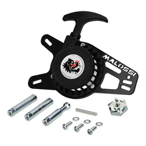 MF8063 Kit De Arranque A Tirón Malossi Piaggio Si Ciao Bravo Moped Tuerca M8 - Imagen 1 de 10