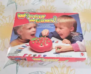 Vintage | Wiggly Worms Mattel Board Game 1990s Children's Incomplete - Picture 1 of 13