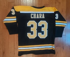 Zdeno Chara Boston Bruins Custom Sewn Jersey Size XL - Picture 1 of 2