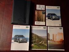 2019 19 Land Rover Range Fullsize Suv Owners Manual Books Guide Case All Models