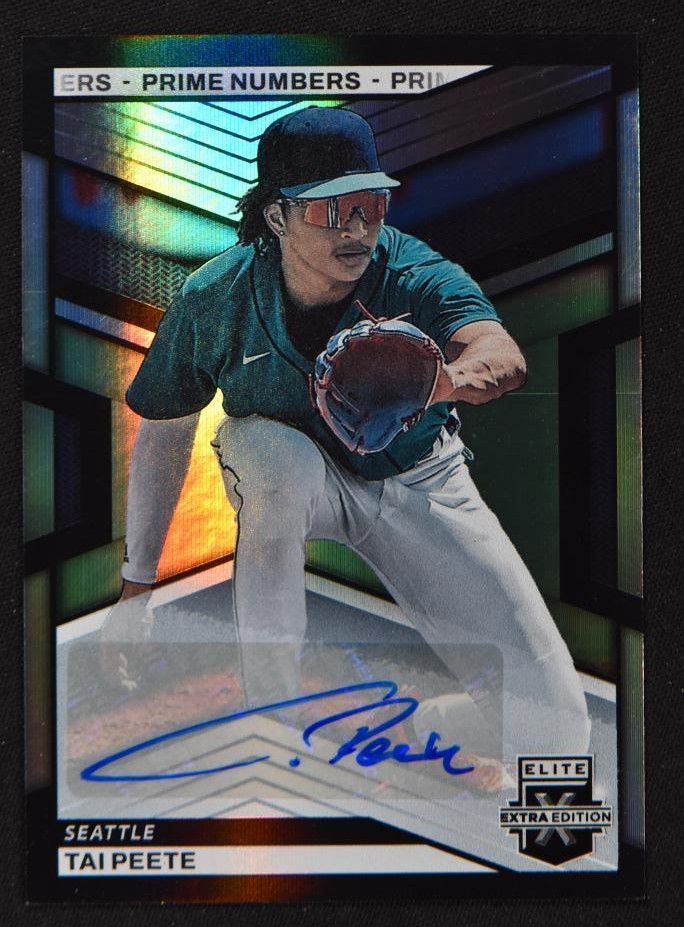 2023 Elite Extra Edition Signatures Prime Numbers A /200 #45 Tai Peete