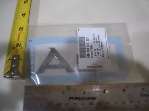 AUDI A5 LETRAS TRASERAS NÚMEROS EMBLEMA CROMO OEM ORIGINAL BOLSA NUEVA - Imagen 1 de 1